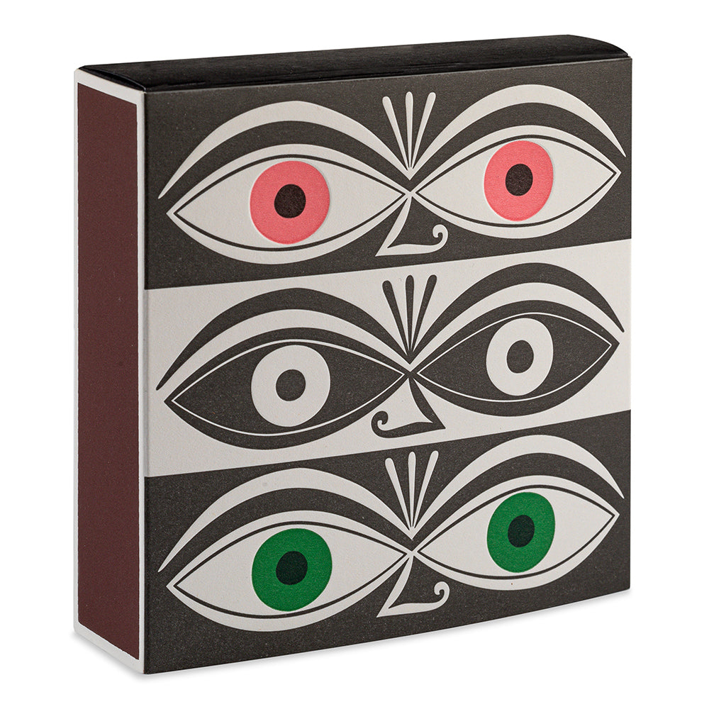 Archivist Luxury Matches - Triple Eyes by Alexander Girard