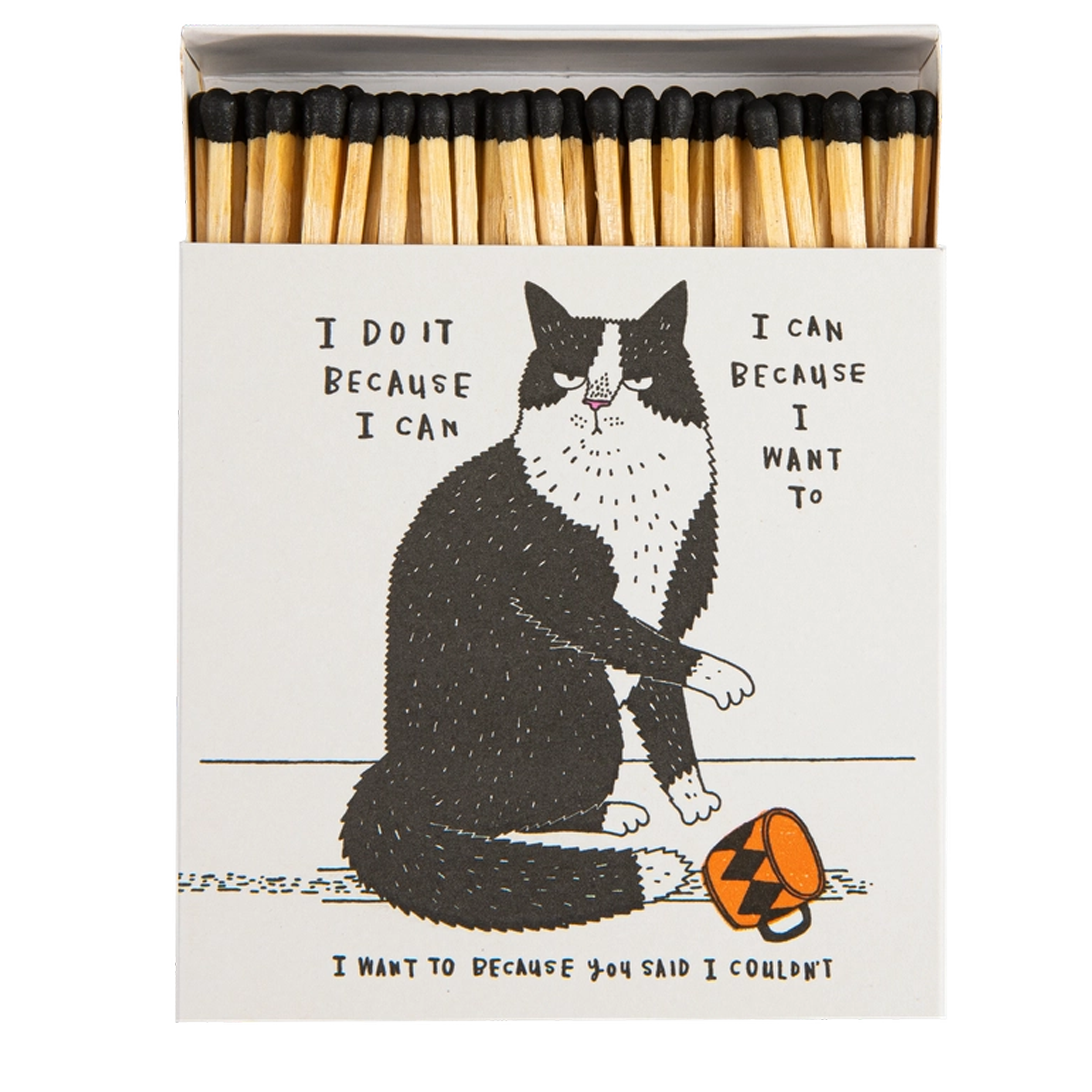 Archivist Luxury Matches -I Do It Because I Can