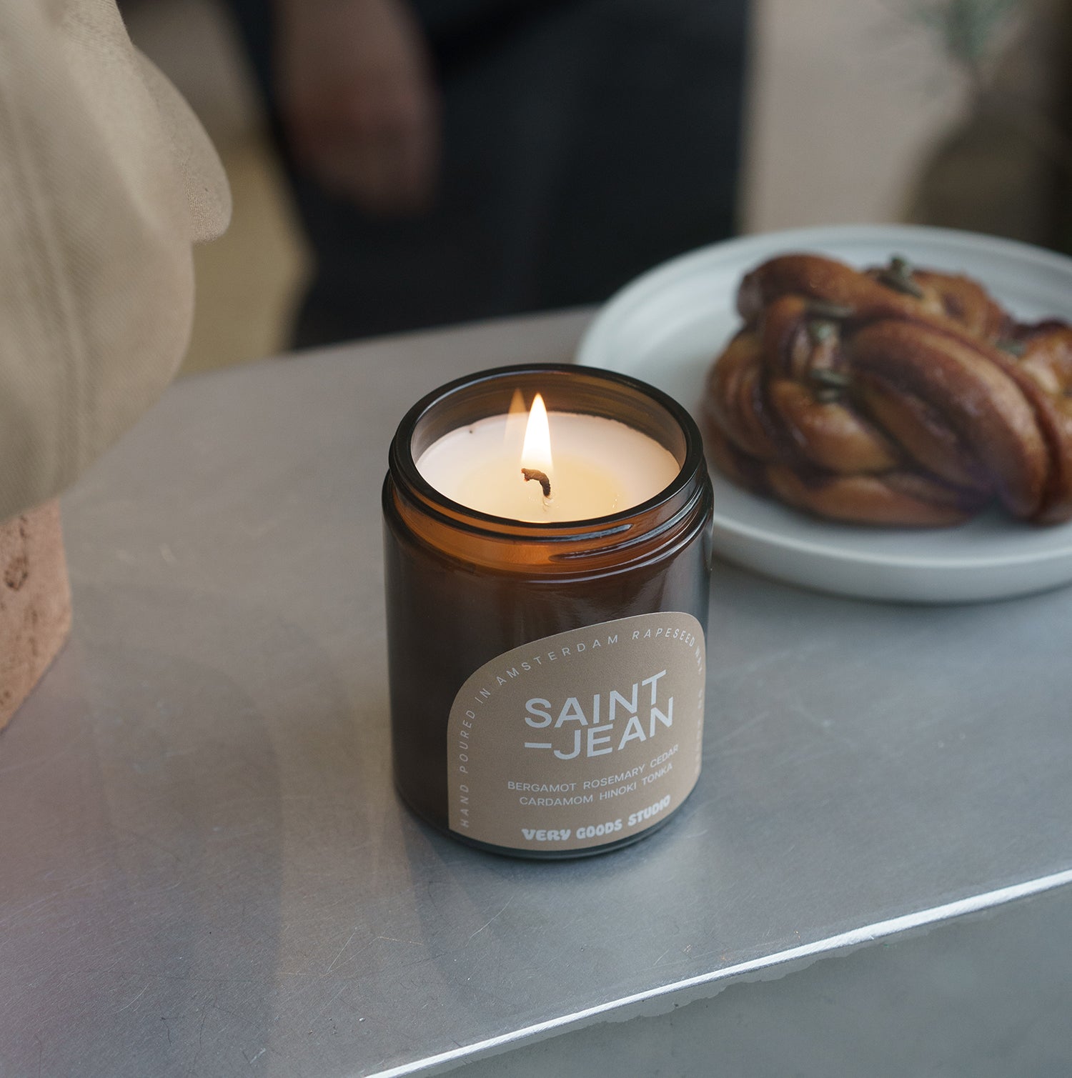 Saint Jean Collaboration - Rapeseed Candle Mid Size 170ml 45-50 Hours