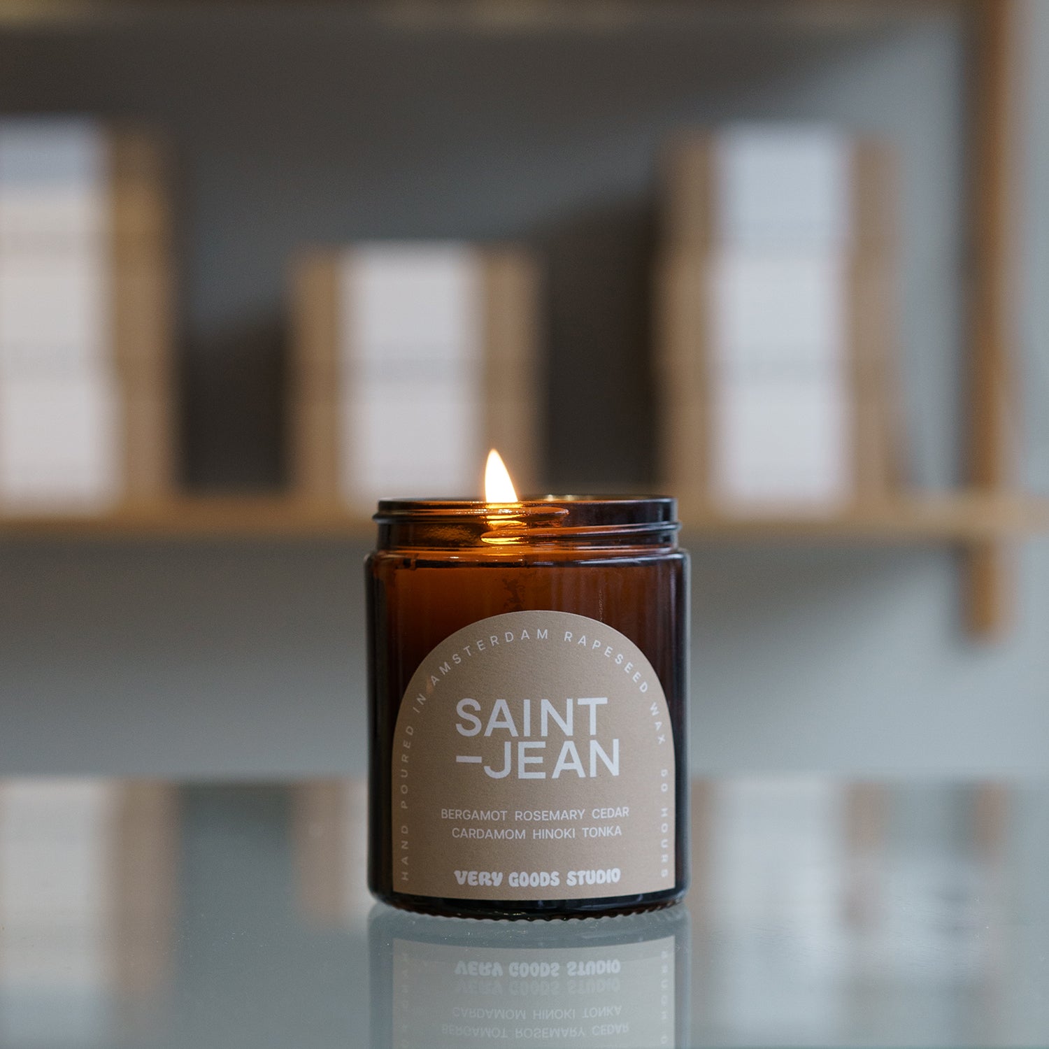 Saint Jean Collaboration - Rapeseed Candle Mid Size 170ml 45-50 Hours