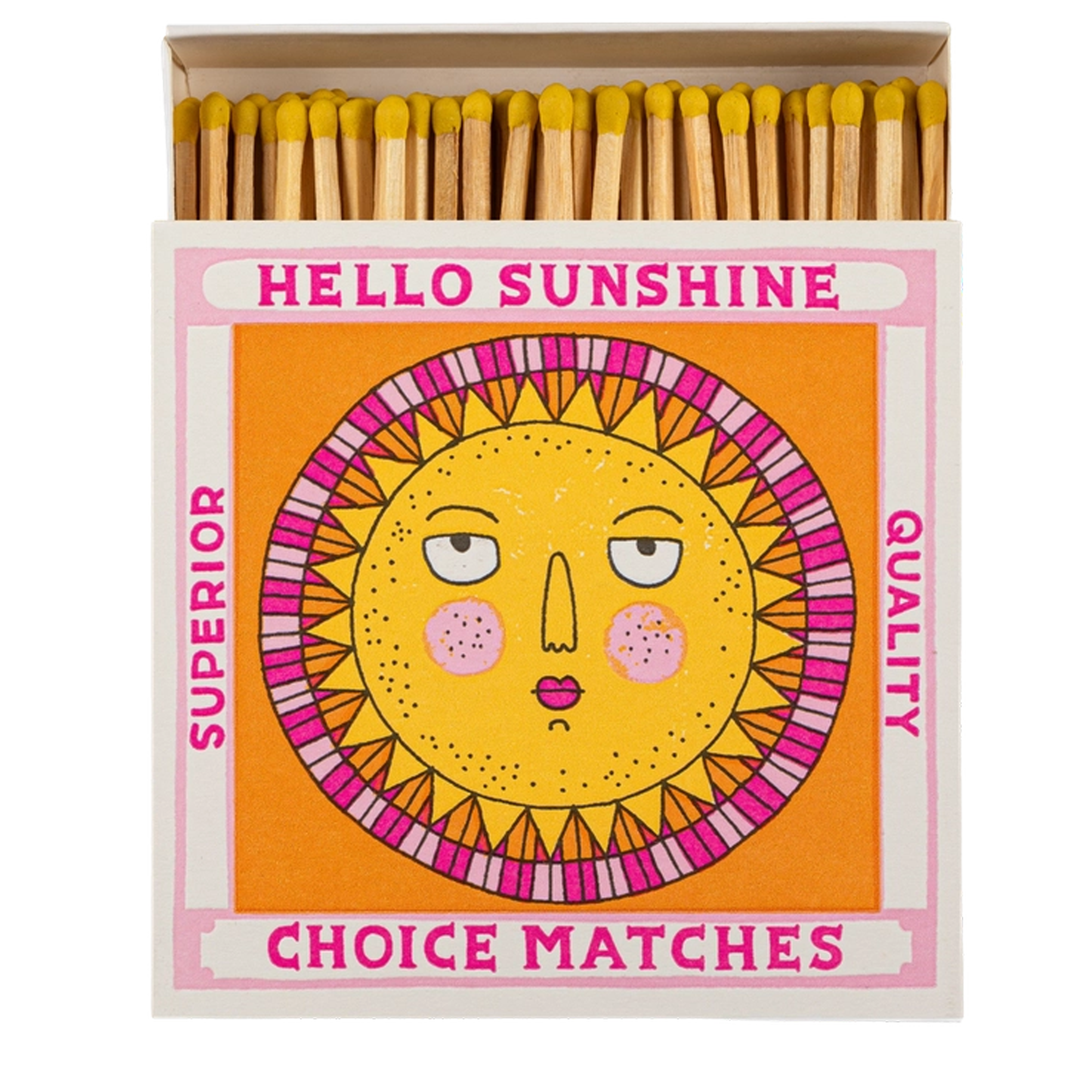 Archivist Luxury Matches - Hello Sunshine