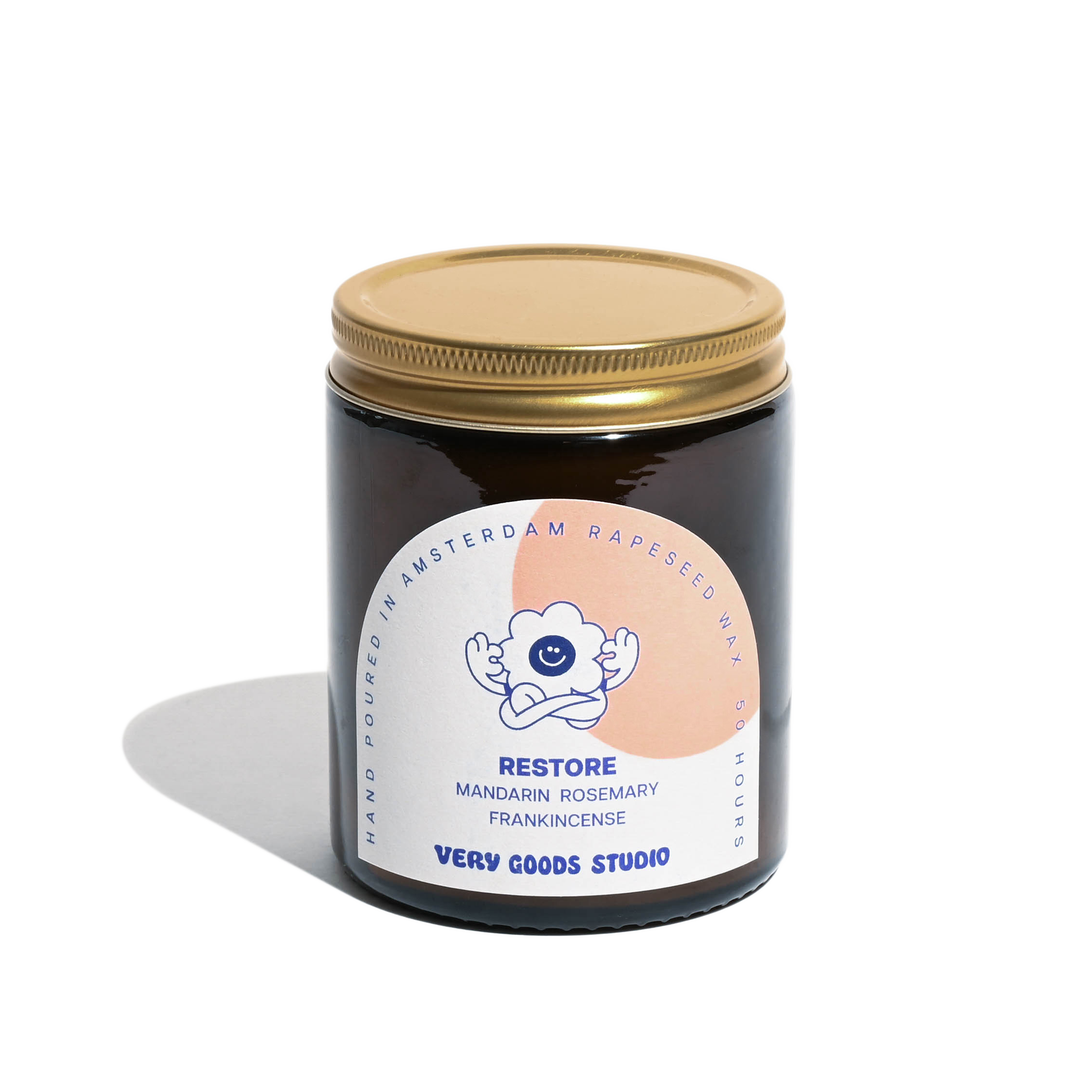 RESTORE - Rapeseed Candle Mid Size 170ml 45-50 Hours