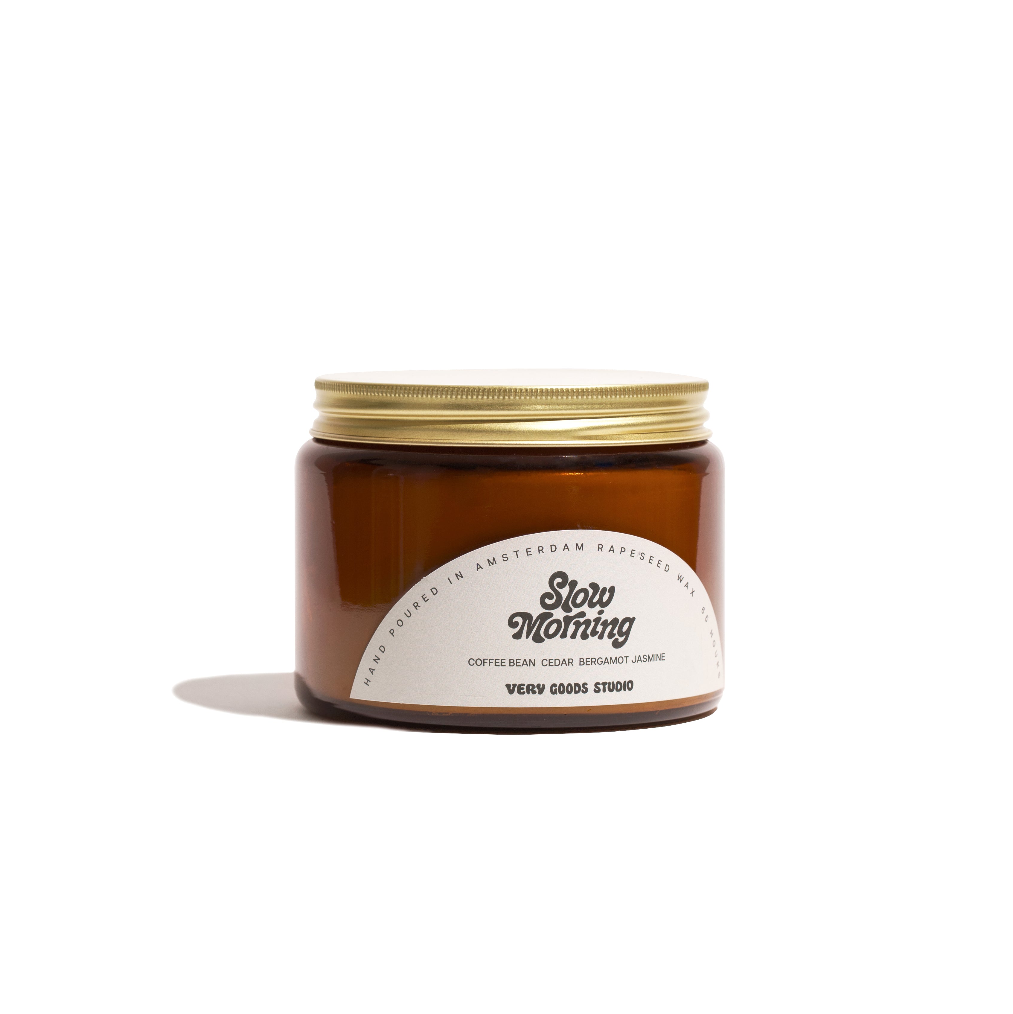 SLOW MORNING - Rapeseed Candle Triple Wick 500ml 65 Hours