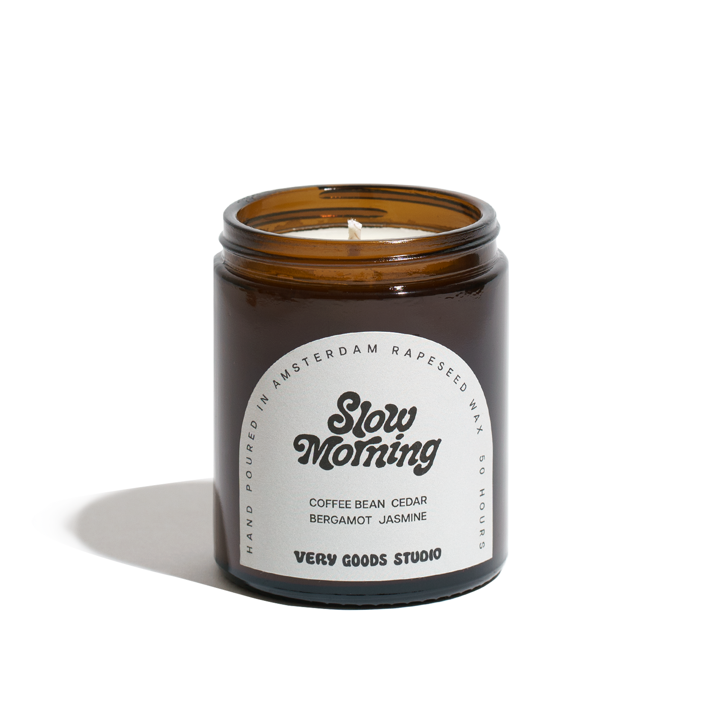 SLOW MORNING - Rapeseed Candle Mid Size 170ml 45-50 Hours