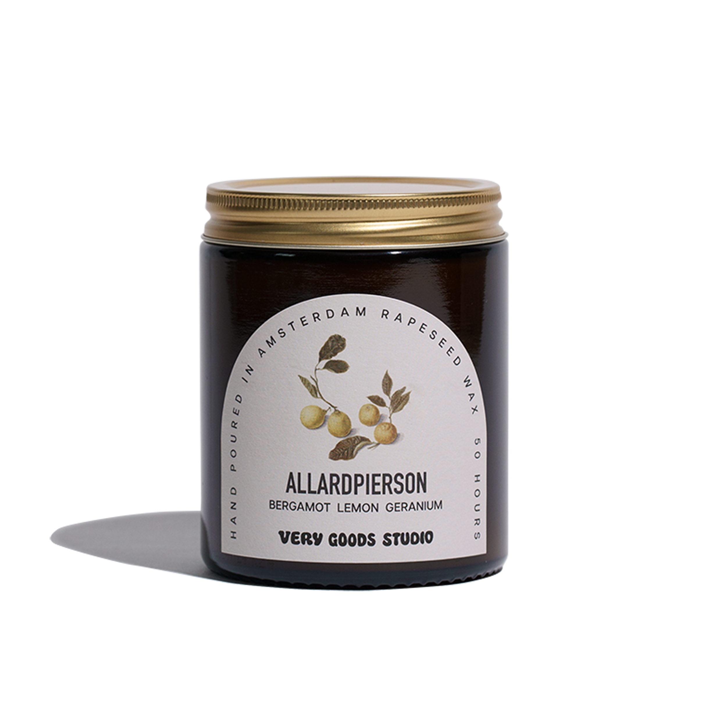 ALLARDPIERSON Limited Edition - Rapeseed Candle Mid Size 170ml 45-50 Hours