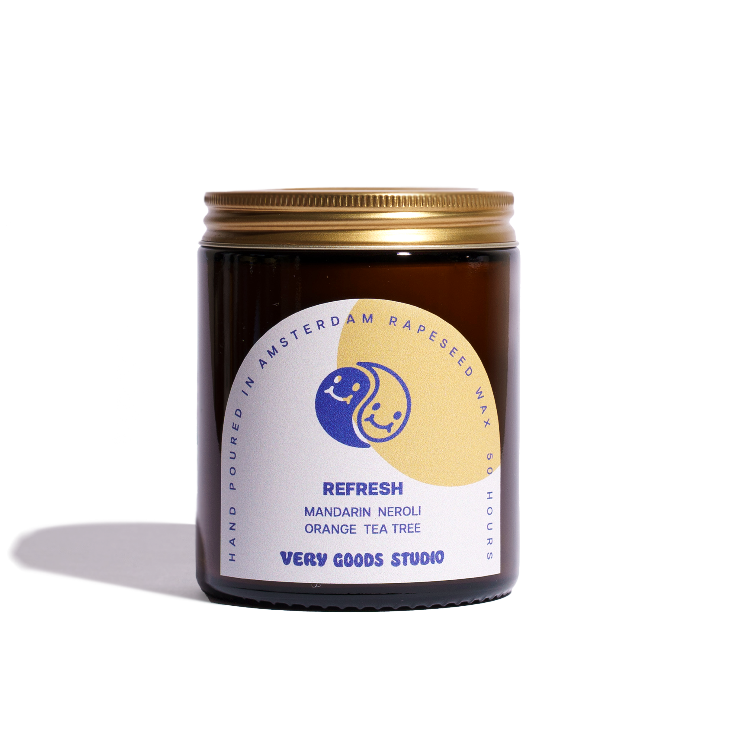 REFRESH - Rapeseed Candle Mid Size 170ml 45-50 Hours