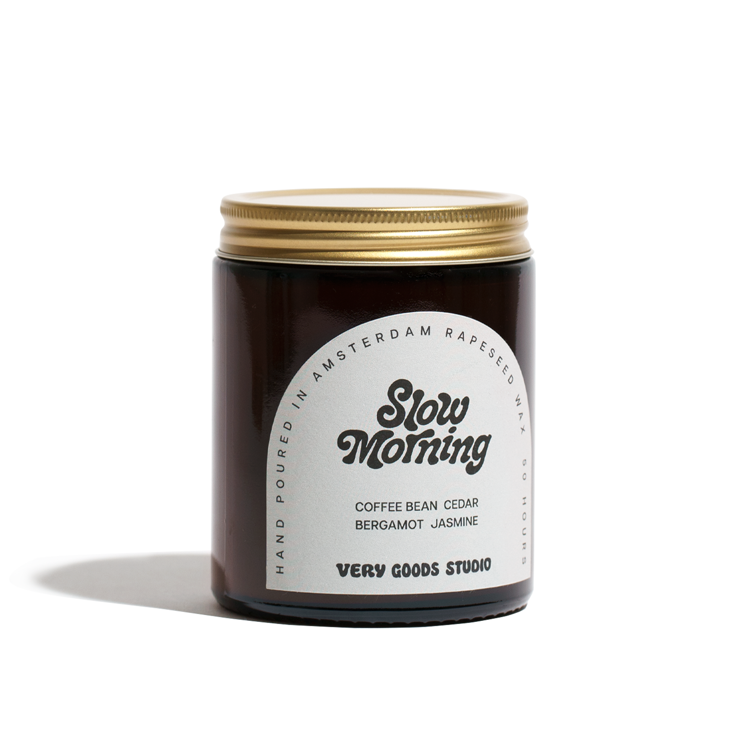 SLOW MORNING - Rapeseed Candle Mid Size 170ml 45-50 Hours