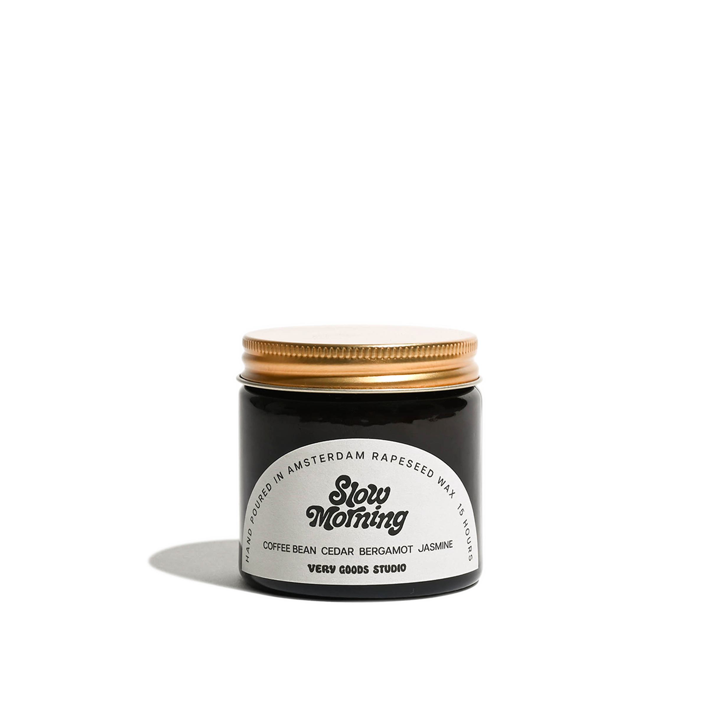 SLOW MORNING - Rapeseed Candle Travel Size 60ml 12-15 Hours