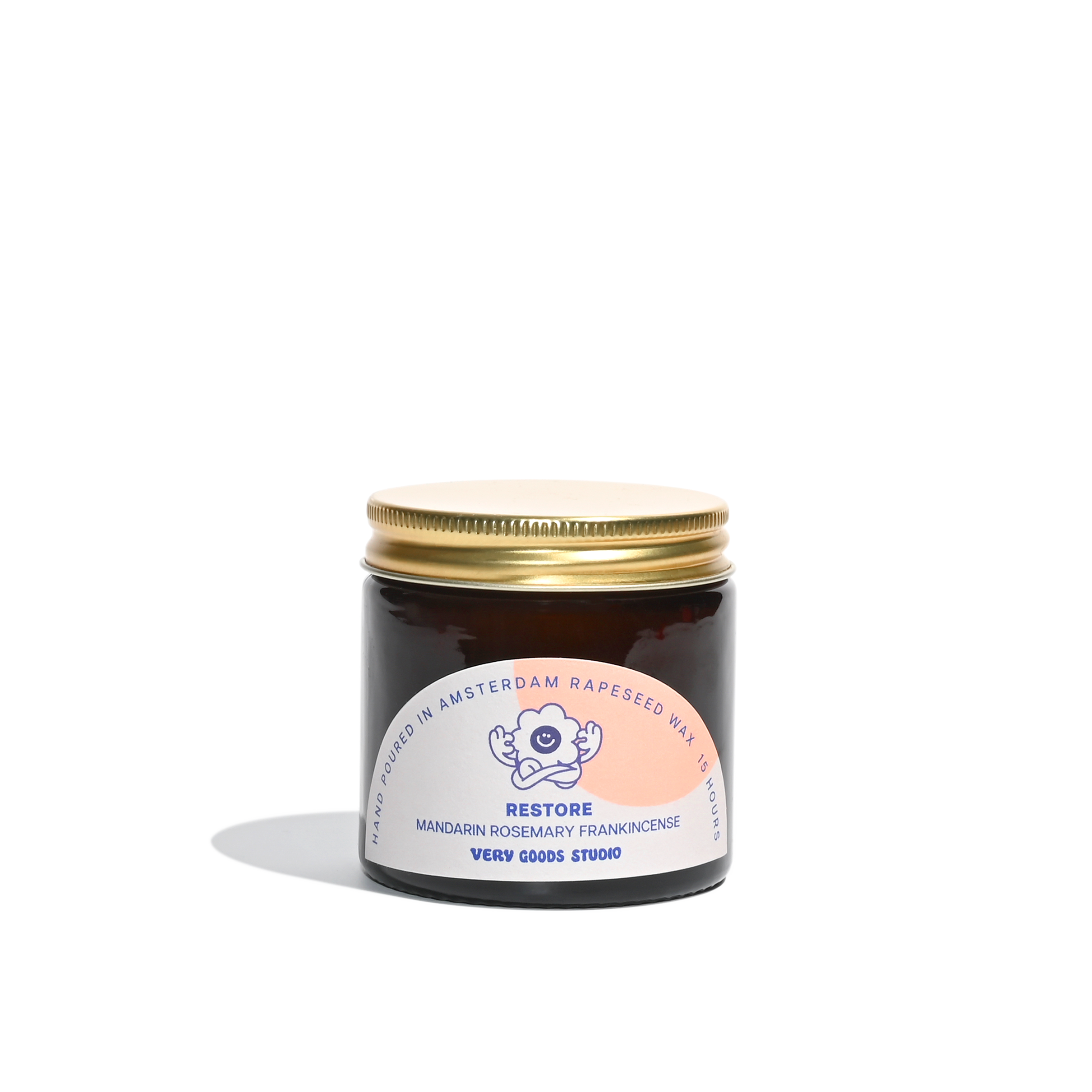RESTORE - Rapeseed Candle Travel Size 60ml 12-15 Hours