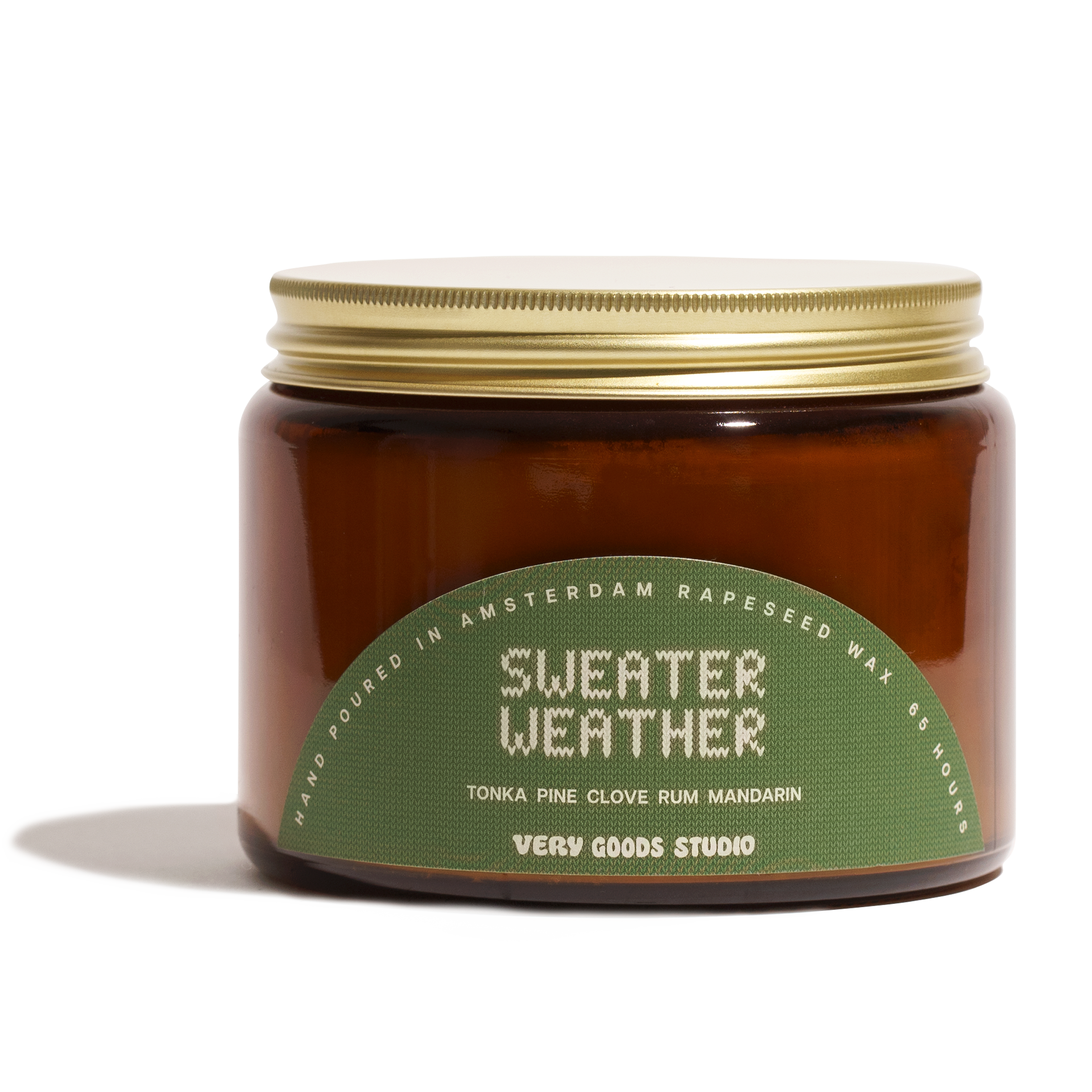 SWEATER WEATHER - Rapeseed Candle Triple Wick 500ml 65 Hours