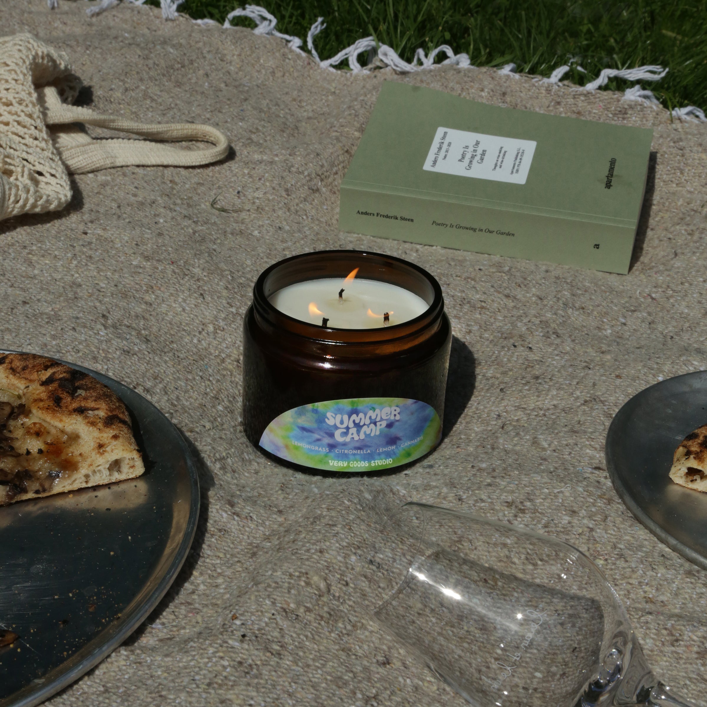 Summer Camp - Limited Edition Rapeseed Candle Triple Wick 500ml 60-65 Hours