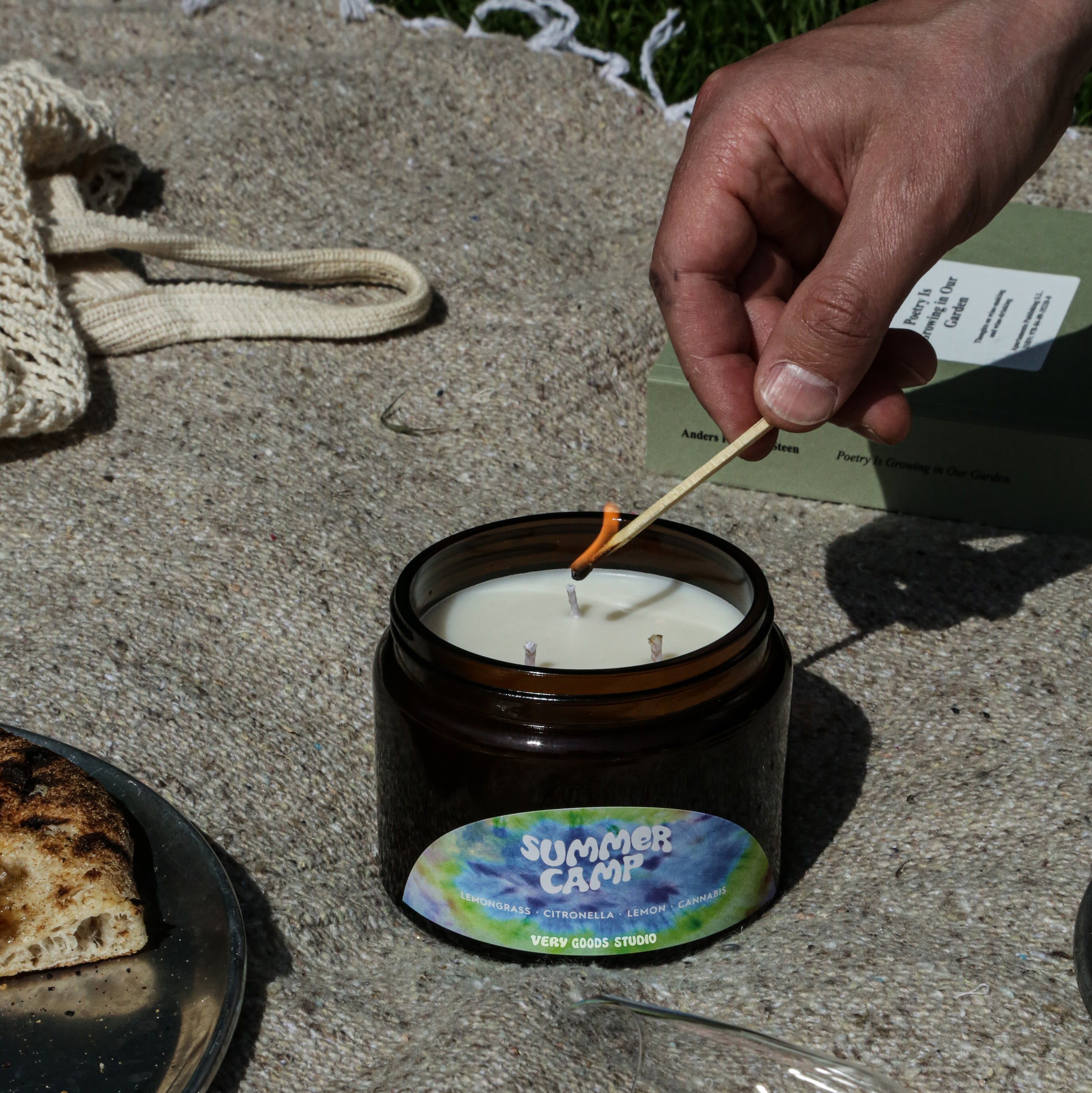 Summer Camp - Limited Edition Rapeseed Candle Triple Wick 500ml 60-65 Hours