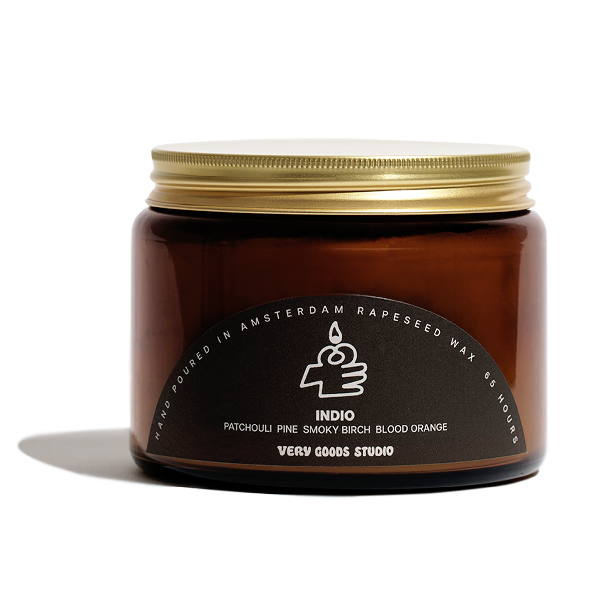 INDIO - Rapeseed Candle Triple Wick 500ml 65 Hours