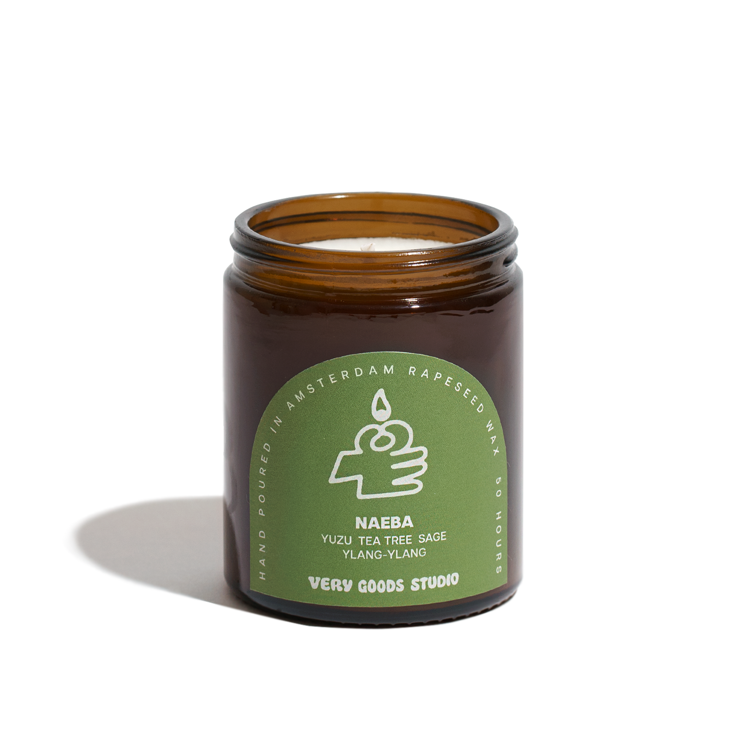 NAEBA - Rapeseed Candle Mid Size 170ml 45-50 Hours