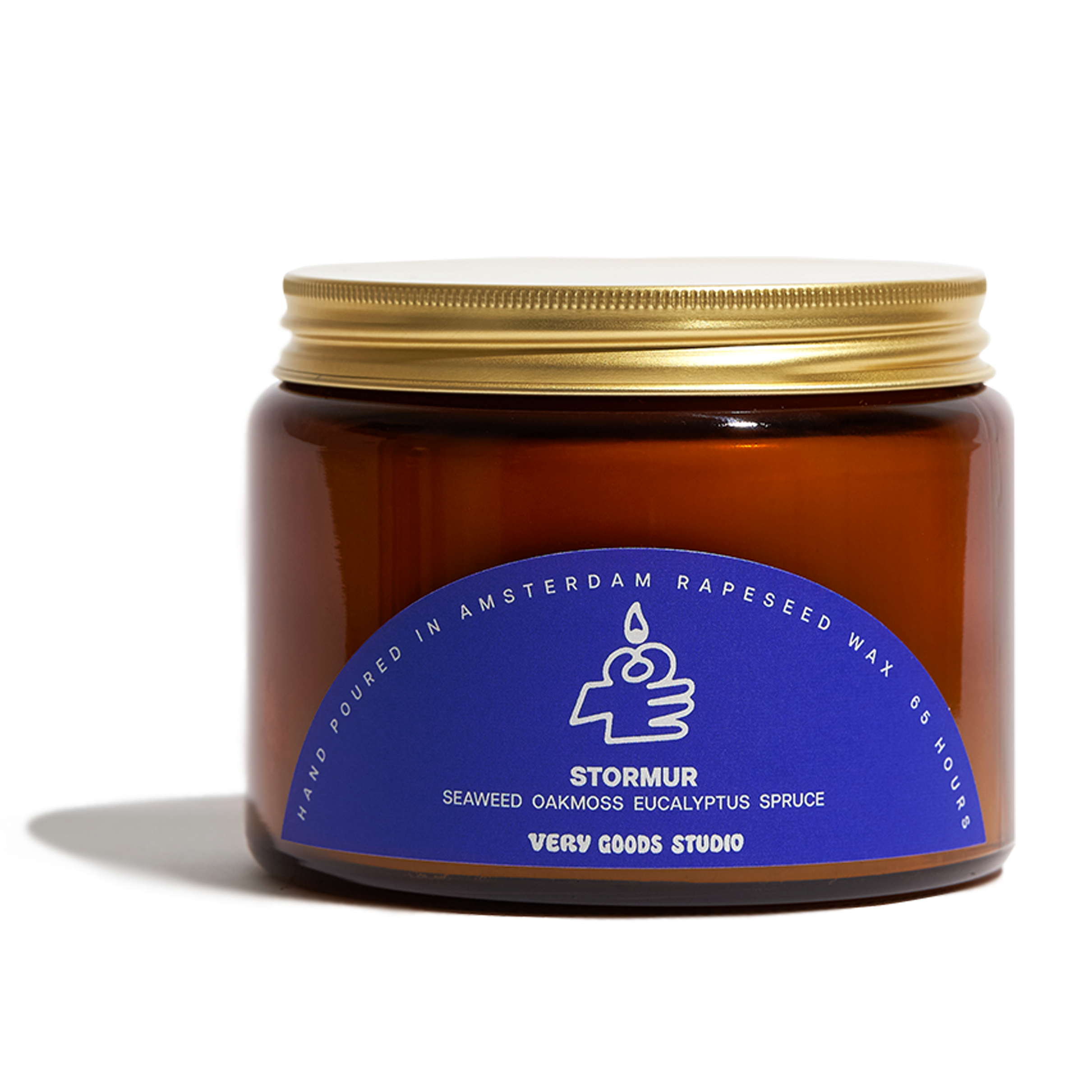 STORMUR - Rapeseed Candle Triple Wick 500ml 65 Hours