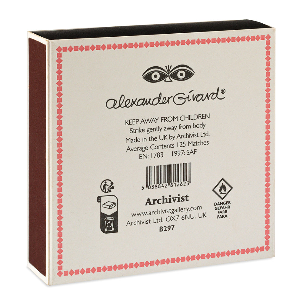 Archivist Luxury Matches - Triple Eyes by Alexander Girard