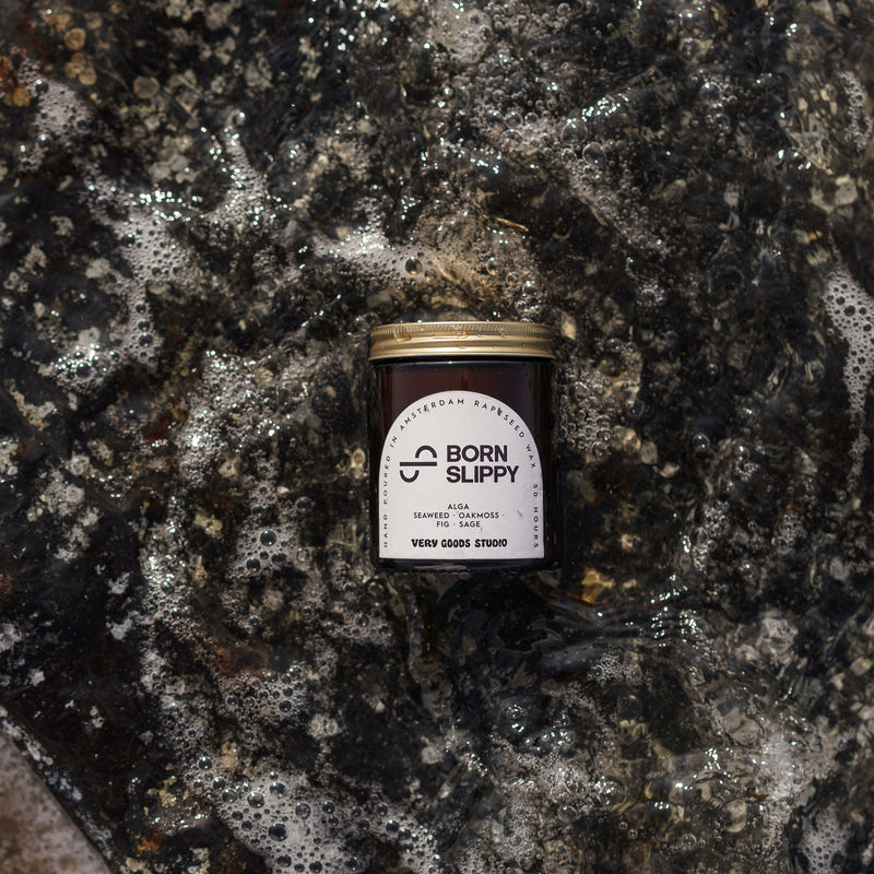 ALGA - Born Slippy Collaboration - Rapeseed Candle Mid Size 170ml 45-50 Hours