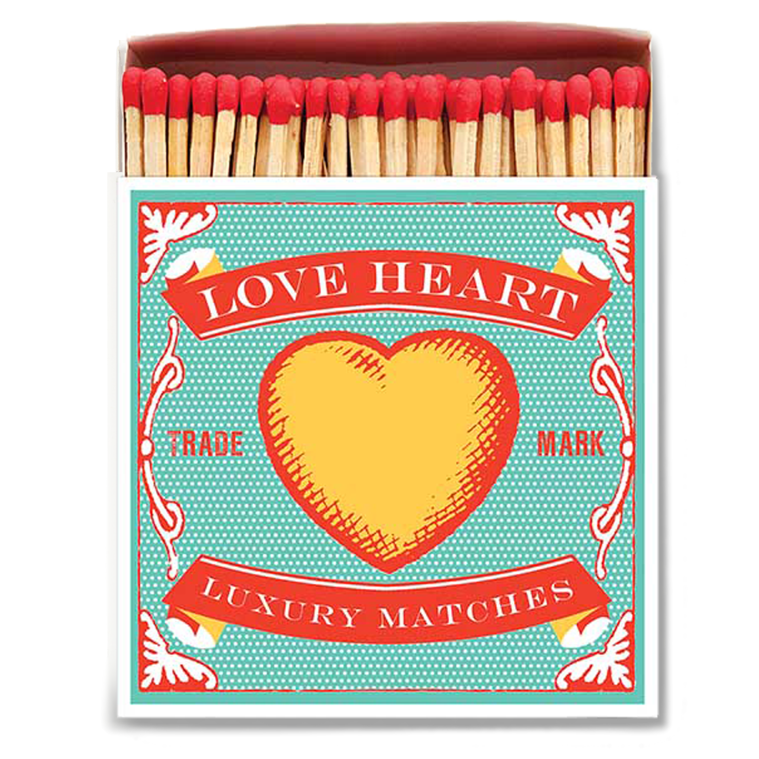 Archivist Luxury Matches - Love Heart