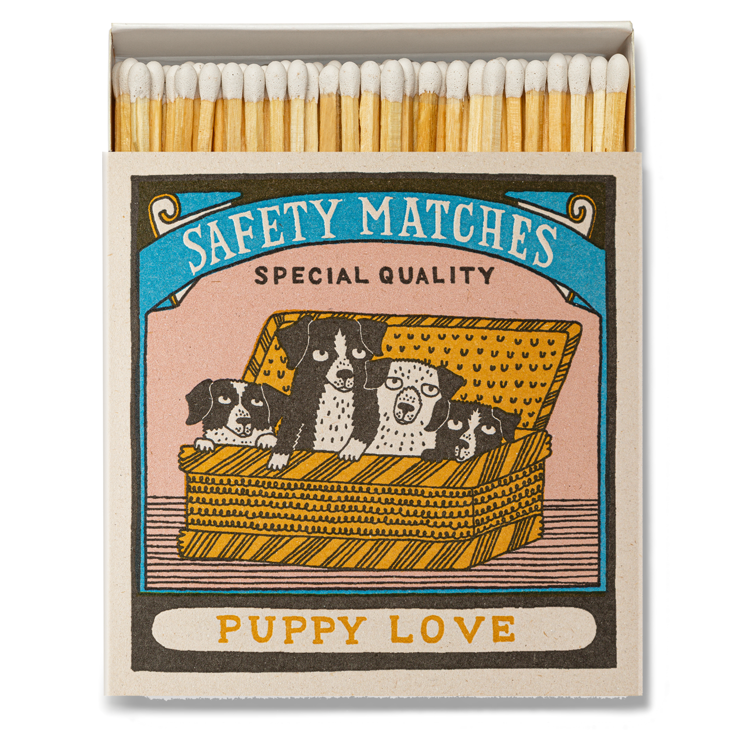 Archivist Luxury Matches - Puppy Love