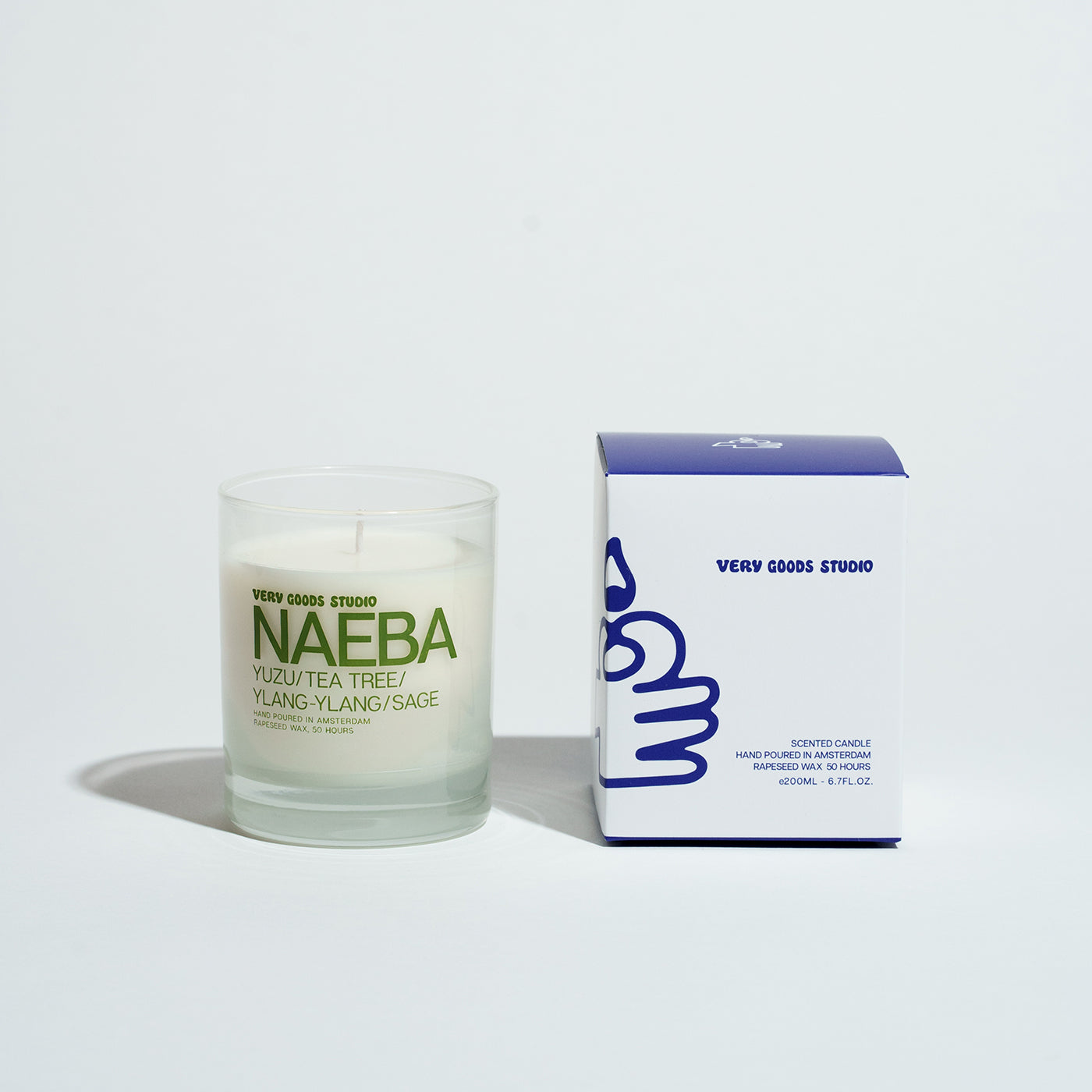 NAEBA 200GR CLEAR GLASS 45 HOURS