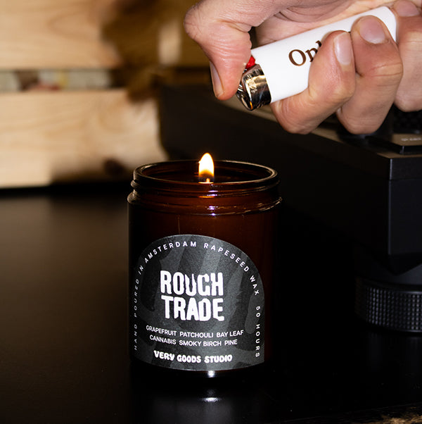 Rough Trade Collaboration - Rapeseed Candle Mid Size 170ml 45-50 Hours