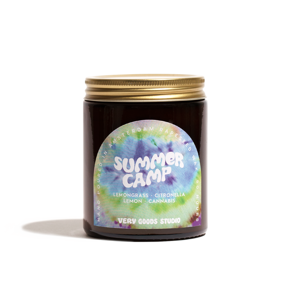 Summer Camp - Limited Edition Rapeseed Candle Mid Size 170ml 45-50 Hours