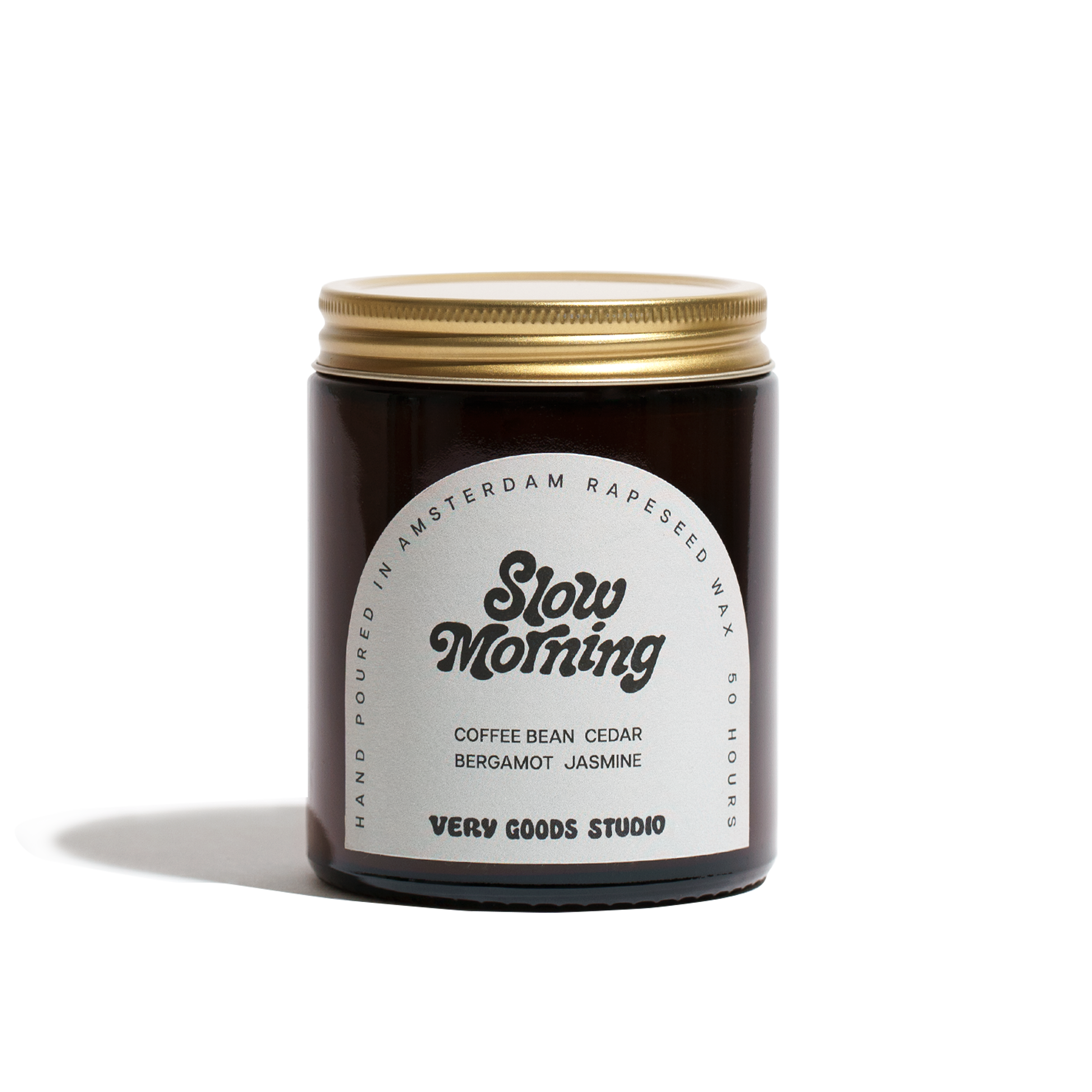 SLOW MORNING - Rapeseed Candle Mid Size 170ml 45-50 Hours