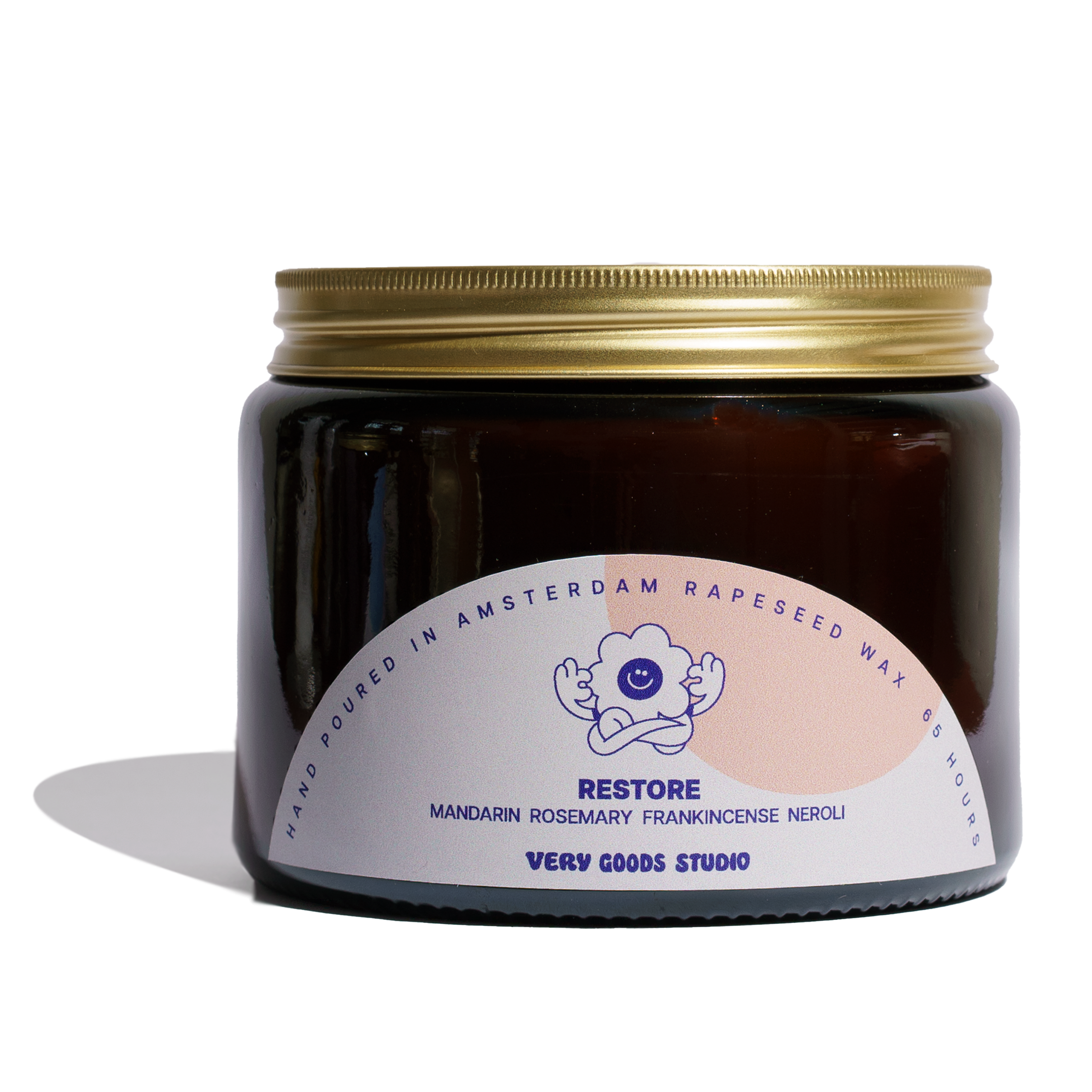 RESTORE - Rapeseed Candle Triple Wick 500ml 65 Hours