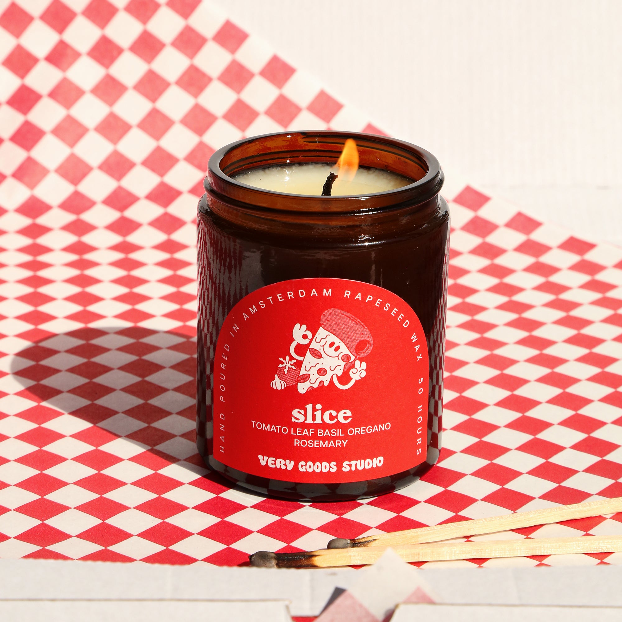 SLICE Limited Edition - Rapeseed Candle Mid Size 170ml 45-50 Hours