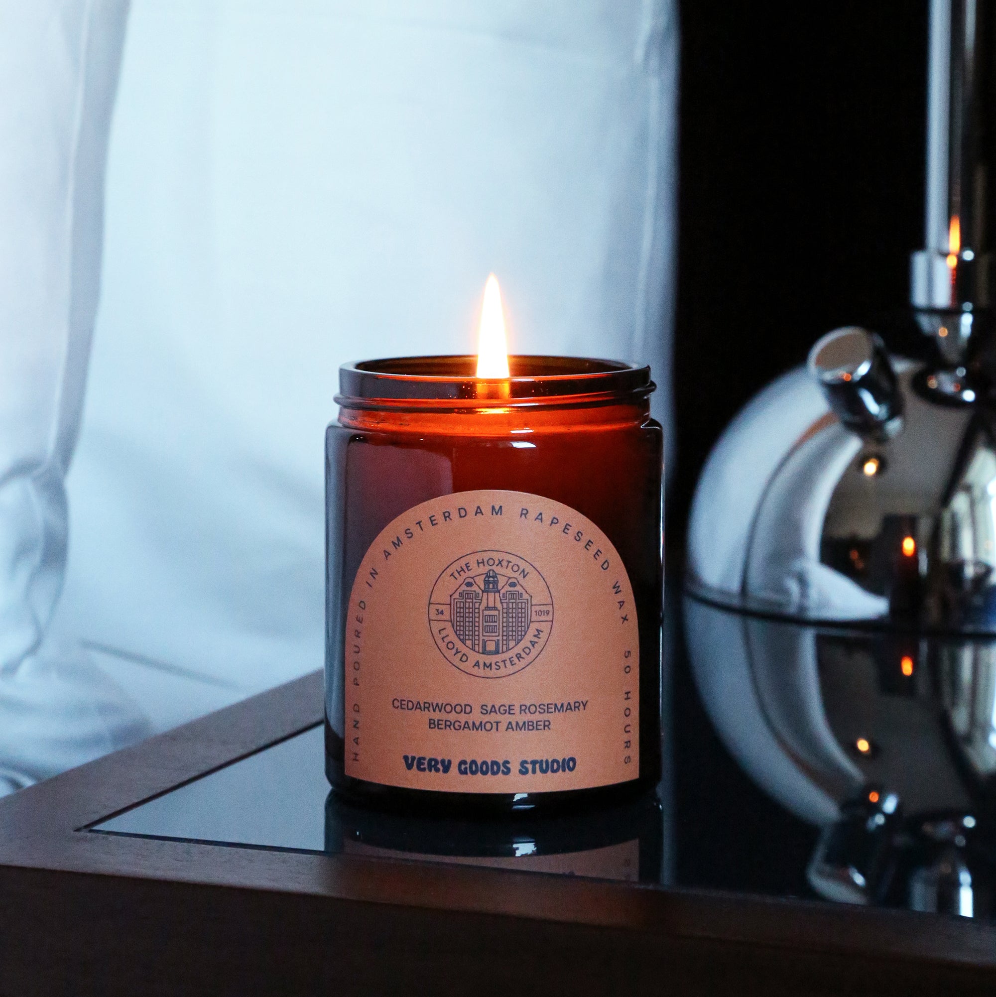 The Hoxton Lloyd Collaboration - Rapeseed Candle Mid Size 170ml 45-50 Hours