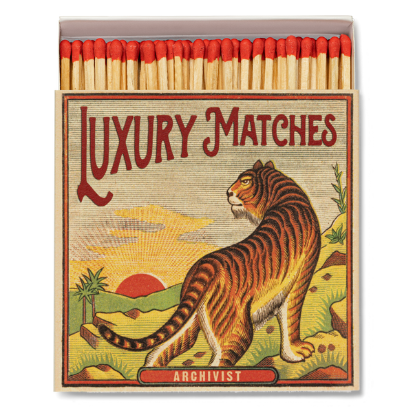 Archivist Luxury Matches - Tiger