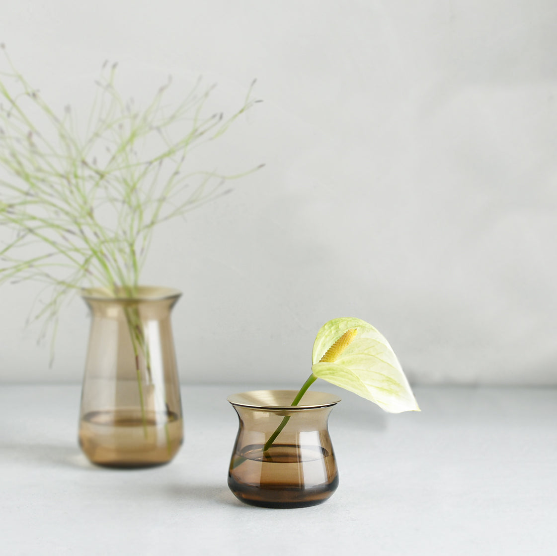 KINTO LUNA Vase - Small/Brown